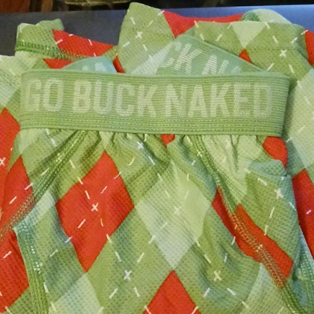 Buck Naked like wearing